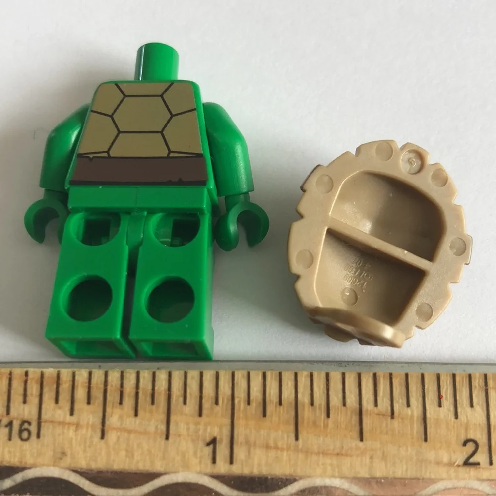 LEGO TMNT Minifig Body LEGO Teenage Mutant Ninga Turtle Minifig Body Only